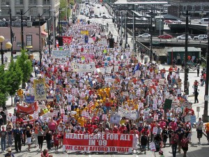 Marching for Health Reform