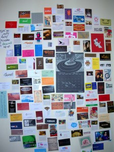 bizcardwall_by sensemaybenumbed