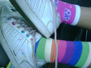 Mix Matched Socks are a Brand Statement
