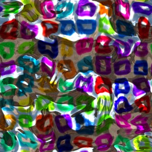 Crinkled wrapping paper
