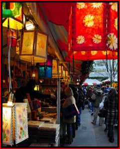 Colorful Street Market