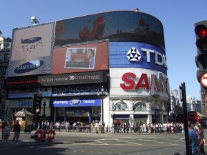 Sensory Overload at Piccadilly Circus