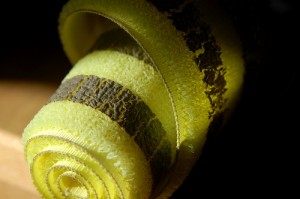 Yellow Roll of Velcro
