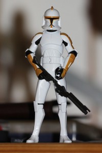 Storm Trooper Standing Guard