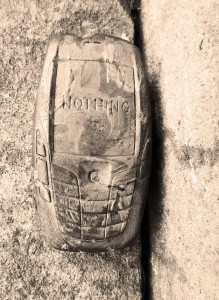 Petrified Old Cell Phone
